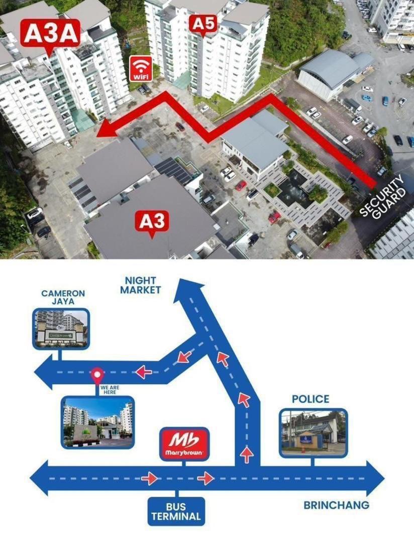 A3A Oastel Coliving Hostel Tanah Rata Bagian luar foto